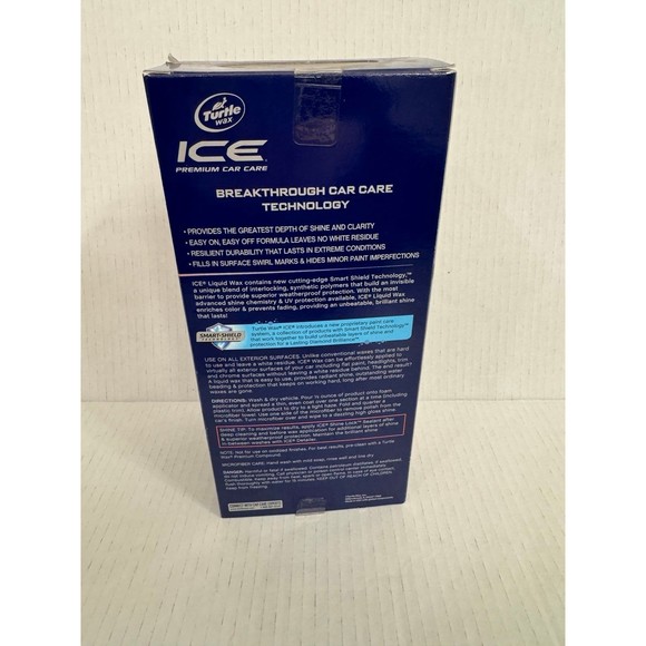 NEW Turtle Wax Ice Premium Car Care Liquid Wax 14 Fl Oz Towel Applicator T-468R - Picture 3 of 6